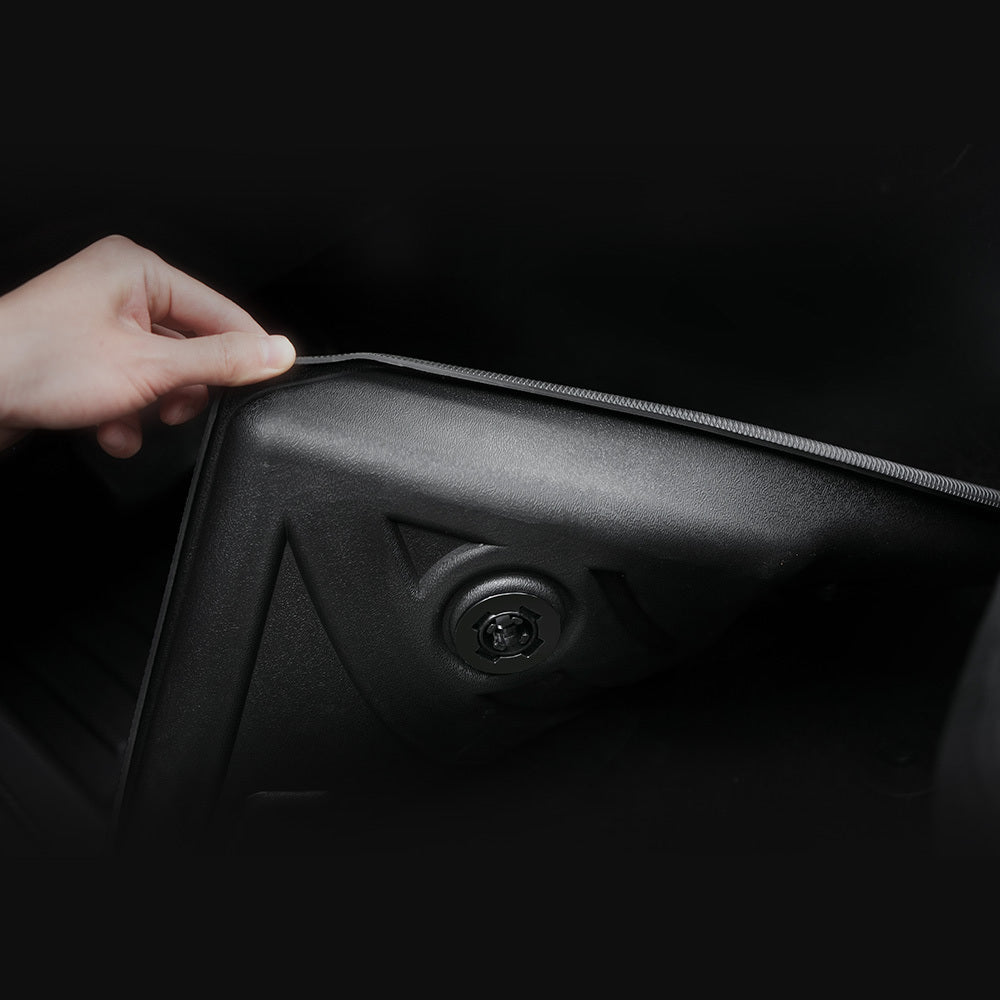 Car Floor Mats For 2021-2023 Ford Bronco 4 Doors 3D TPE All-Weather Floor Mats, Full Set Interior Car Accessories- Not Fit 2 Doors Version - Enfance-Heureuse