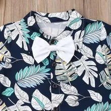 Ensemble d'été pour enfants, chemise et short pour garçons