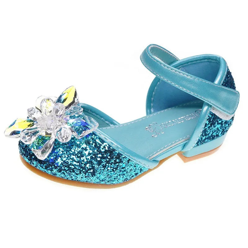 Filles cristal chaussures strass chaussures simples - Enfance-Heureuse