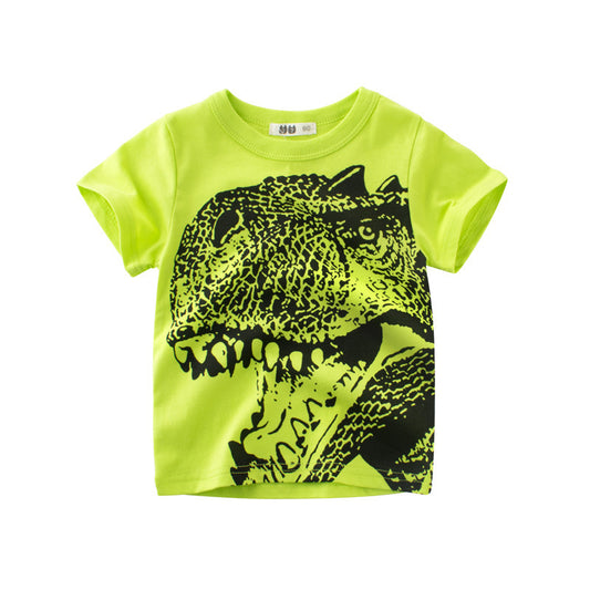Summer Children's Short Sleeve T Shirt For Boys - Enfance-Heureuse