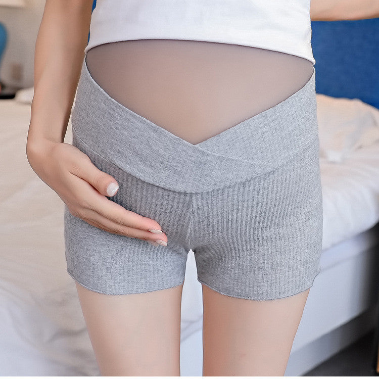 Maternity Wear,Leggings, Low-Waist Shorts, All-Match Safety Pants, Pregnant Women'S Belly Lift Pants - Enfance-Heureuse