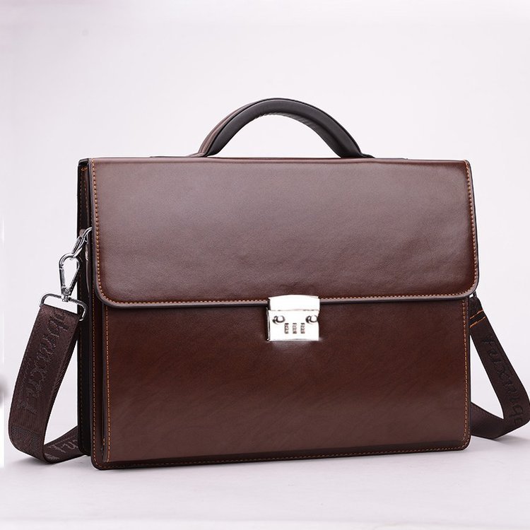 Men's Business Briefcase With Portable Code - Enfance-Heureuse
