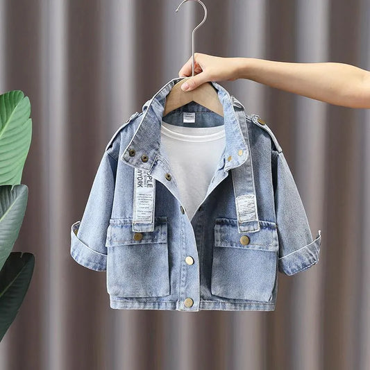 Children's Denim Jacket For Men - Enfance-Heureuse