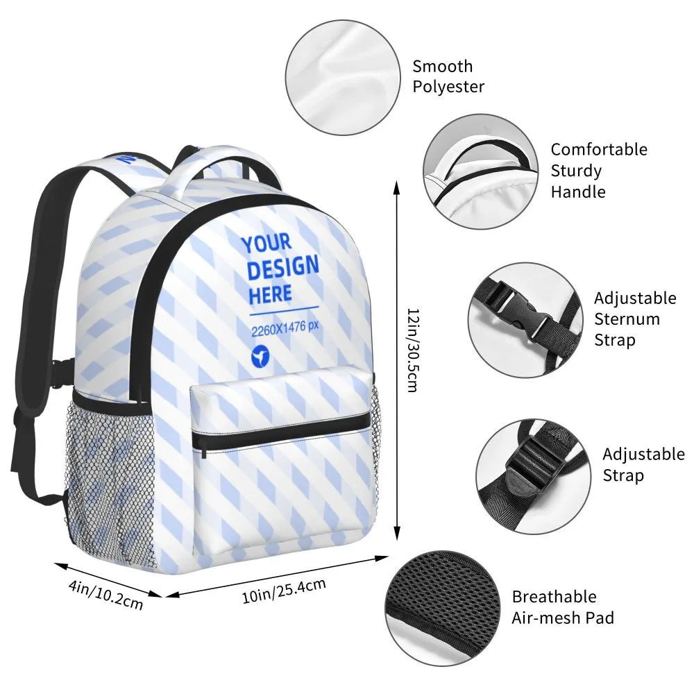 Lightweight Simple And Large Capacity Children's Schoolbag - Enfance-Heureuse