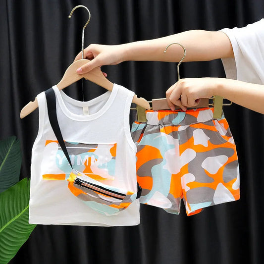 Ensemble gilet d'été pour garçon