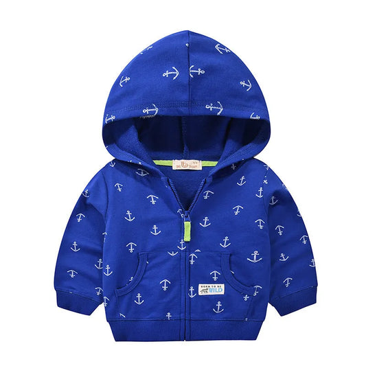 Children's Jacket Full Print Boys Sweater - Enfance-Heureuse