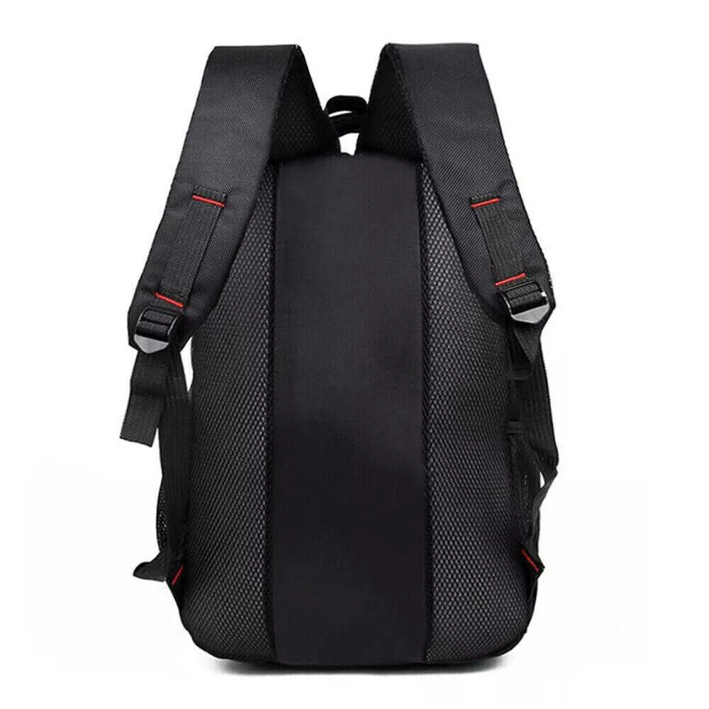 Mens Black Large Backpack Rucksack - Outdoor Sport Work School Travel Hiking Bag - Enfance-Heureuse