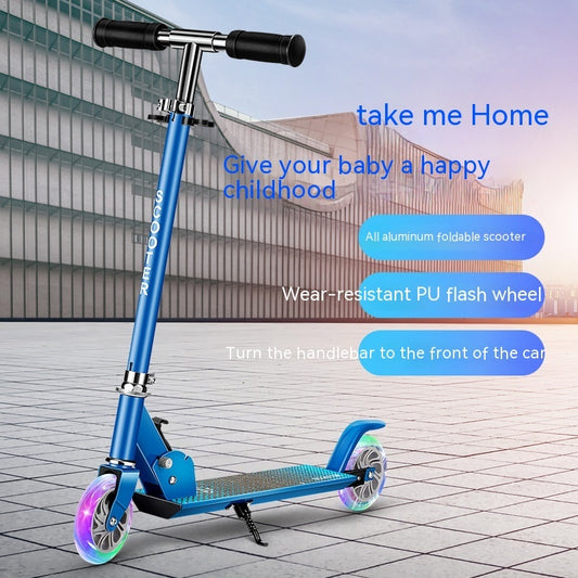 Aluminum Alloy Scooter Children Walker Car - Enfance-Heureuse