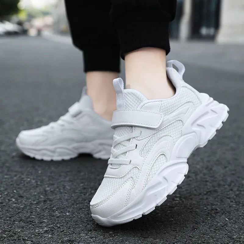 Show Light Boys' Net Girls Leather Shoes - Enfance-Heureuse