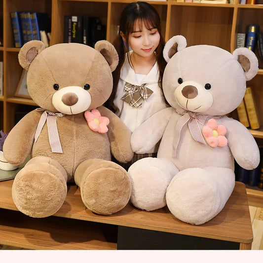 Teddy Bear Doll Big Bear Plush Toy Flower BEBEAR Ragdoll Doll - Enfance-Heureuse