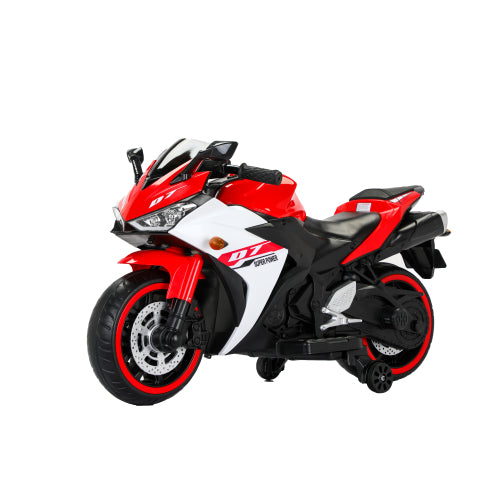 Electric Motorcycle 12V Kids Toys MotorcycleKids Electric Carelectric Ride On Toys For 3 4 5 6 Years Boys Girls With Training Wheelsmanual ThrottleDrive By Hand Ighting Wheels