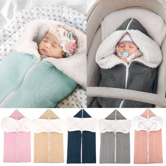 Baby Outdoor Baby Stroller Zipper Sleeping Bag Cover Blanket 2in1 - Enfance-Heureuse
