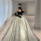 Hepburn Style Toasting Bride's Haute Couture Dress - Enfance-Heureuse