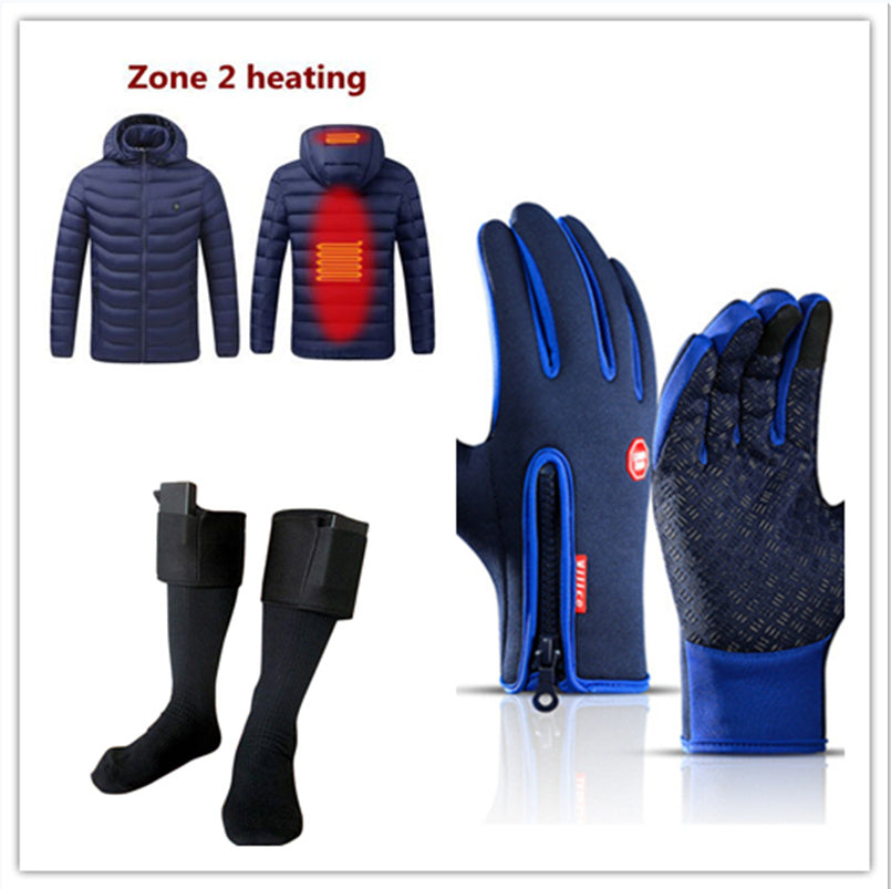 Winter Gloves Touch Screen Riding Motorcycle Sliding Waterproof Sports Gloves With Fleece - Enfance-Heureuse