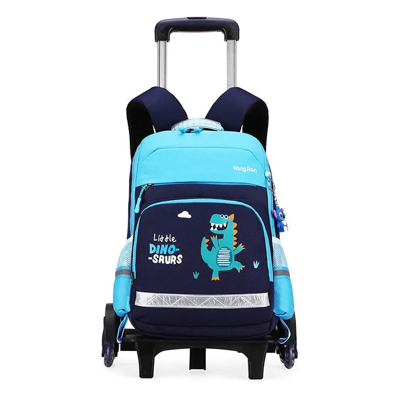 Korean Detachable Trolley Bag For Elementary School Students - Enfance-Heureuse