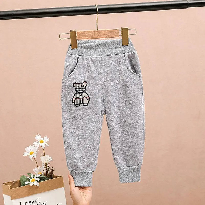 Children's Spring And Autumn Workwear Casual Sports Pants - Enfance-Heureuse