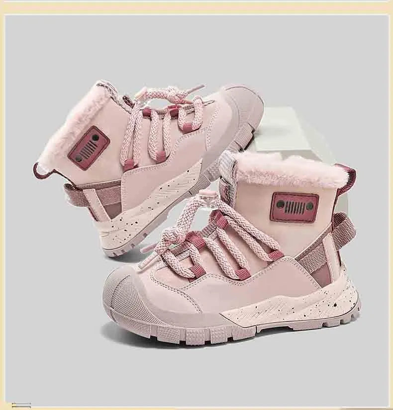 Children's Sneaker Waterproof Snow Fleece-lined - Enfance-Heureuse