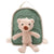 Cute Bear Doll Mini Canvas Kindergarten Backpack - Enfance-Heureuse