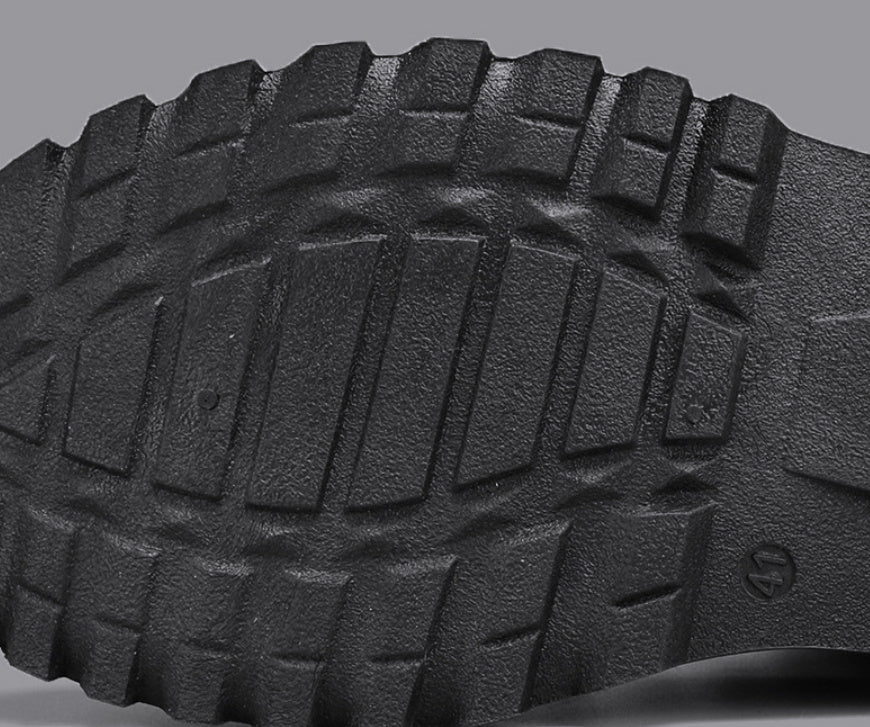 Shell Toe Thick Bottom Work Shoes Men's Boots - Enfance-Heureuse