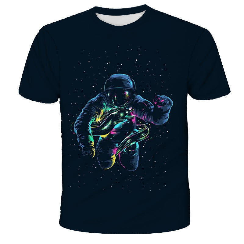 T-shirt astronaute à impression numérique