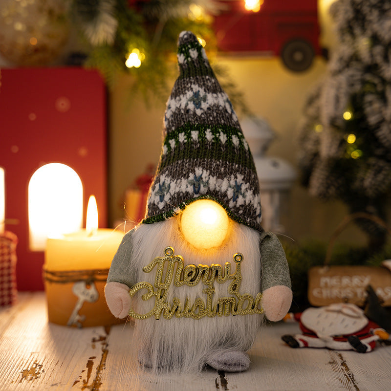Christmas Decoration Creative Christmas Nose With Lights - Enfance-Heureuse