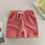 Season New Children's Slub Cotton Casual Shorts - Enfance-Heureuse
