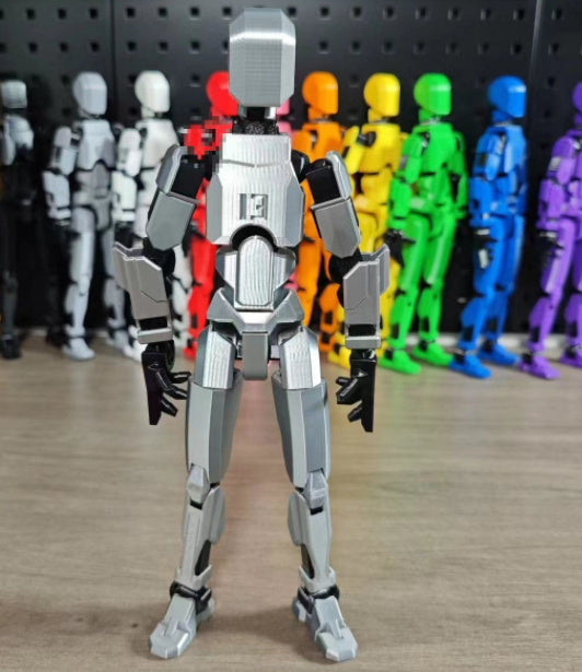 Multi-Jointed Movable Shapeshift Robot 2.0 3D Printed Mannequin Dummy Action Model Doll Toy Kid Gift - Enfance-Heureuse