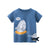 Boys' Short Sleeved Round Neck Baby Clothes - Enfance-Heureuse