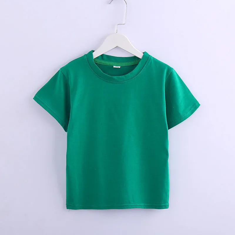 Children's Wear Children's Short Sleeved T-shirt - Enfance-Heureuse