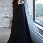 Black Evening Dress For Women With A High-end Feel - Enfance-Heureuse