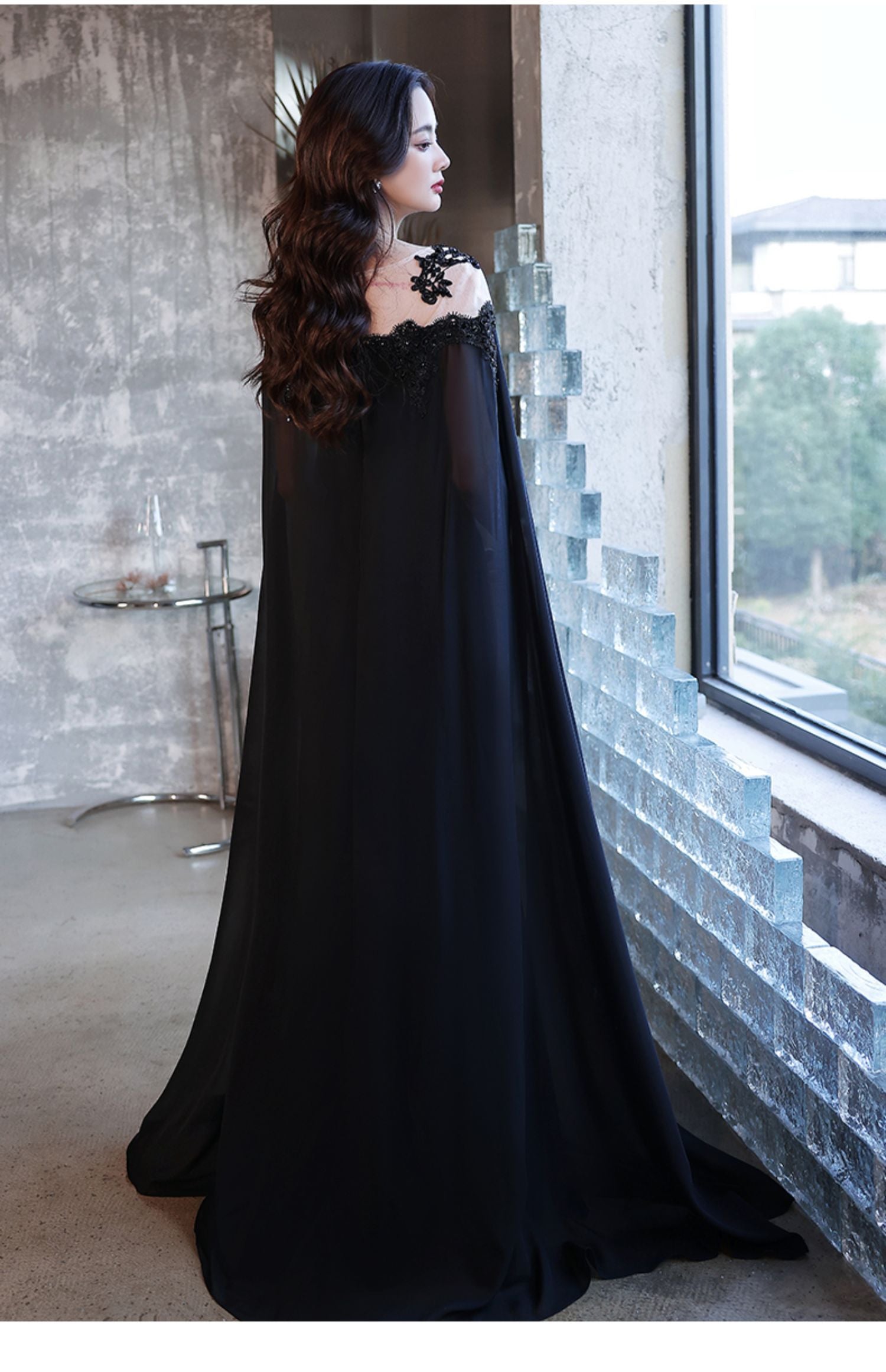 Black Evening Dress For Women With A High-end Feel - Enfance-Heureuse