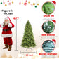 6ft PE, PVC Mixed Christmas Tree