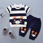 Children's Short Sleeved Boy's Summer Clothes Female Baby - Enfance-Heureuse
