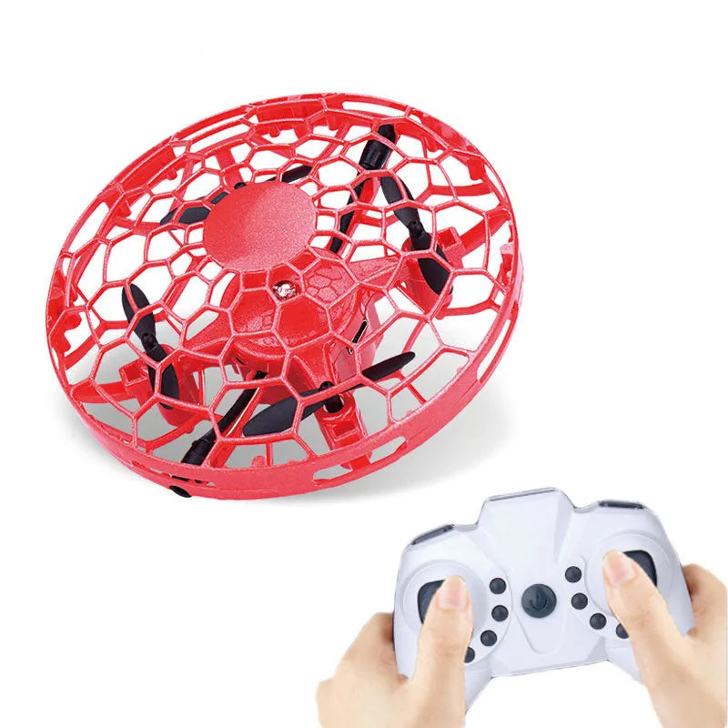 Vol Hélicoptère Mini Drone UFO RC Drone Infraed Induction Aéronefs - Enfance-Heureuse