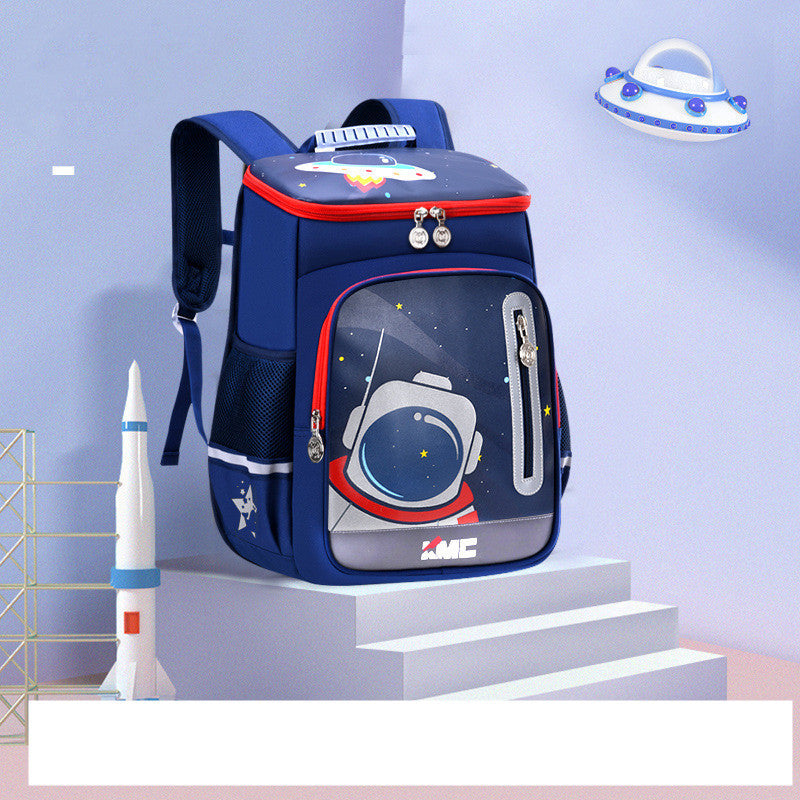 Elementary School Boy Spine Protection Lightweight Children's Backpack - Enfance-Heureuse