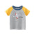 New Children's Clothing Children's Short-Sleeved T-Shirt Boys Half-Sleeved Clothes - Enfance-Heureuse