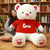 Plush toy ribbon teddy bear doll hugs bear dolls to give girls birthday gifts - Enfance-Heureuse