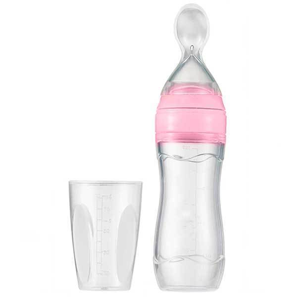 Baby Spoon Bottle Feeder - Enfance-Heureuse