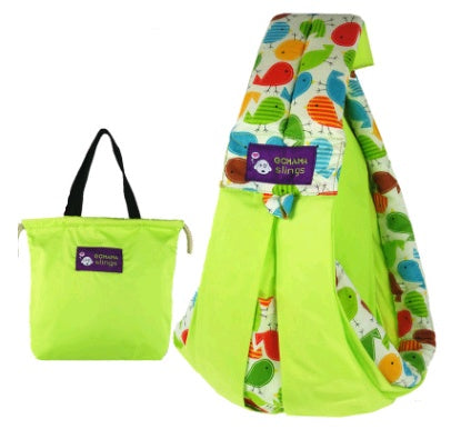 Cotton breathable sling baby carrier baby bag back pocket - Enfance-Heureuse