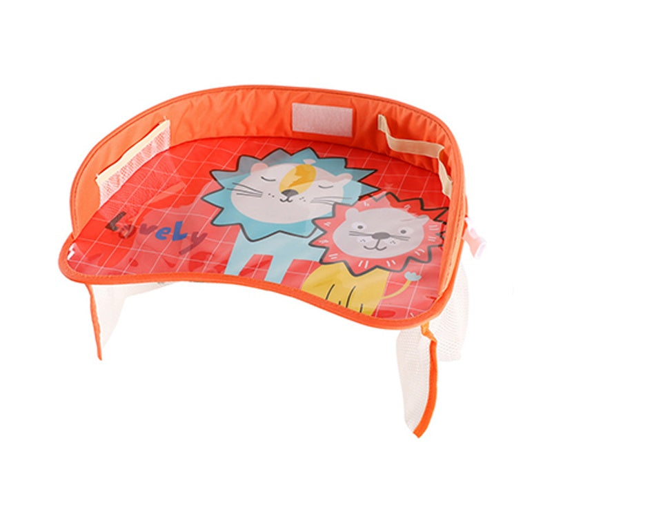 Children's toys storage waterproof table pouch car storage table dining table tray waterproof toy table - Enfance-Heureuse