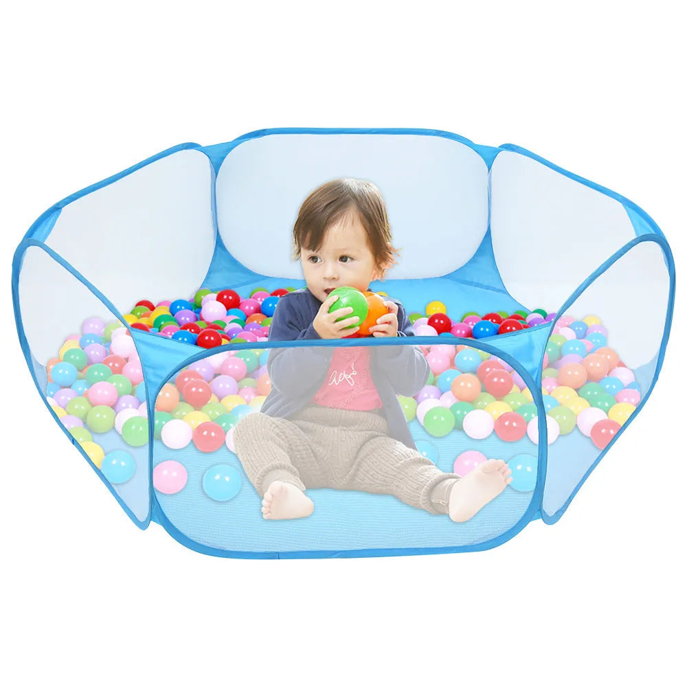 Bébé Jouer Tente de Jouets Pliable Tente Pour Enfants Océan Boules Jouer Piscine En Plein Air Maison Ramper Jeu Piscine pour Enfants piscine à balles Tente - Enfance-Heureuse