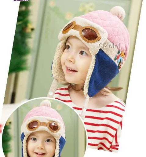 Bonnet pilote hiver - Enfance-Heureuse