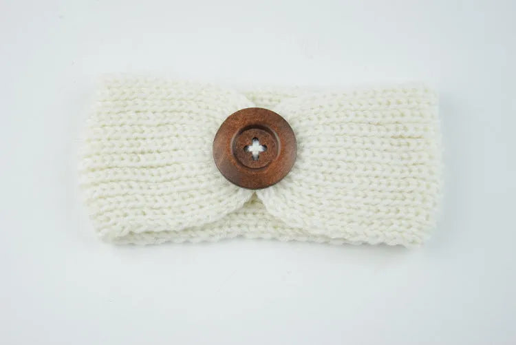 Baby wool headband hand-woven hair accessories - Enfance-Heureuse