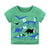 Children's t-shirt round neck print short sleeve - Enfance-Heureuse