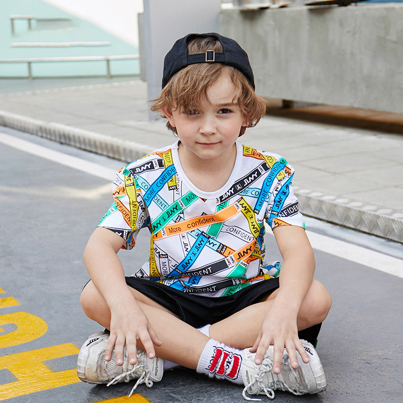 Children's printed T-shirt - Enfance-Heureuse