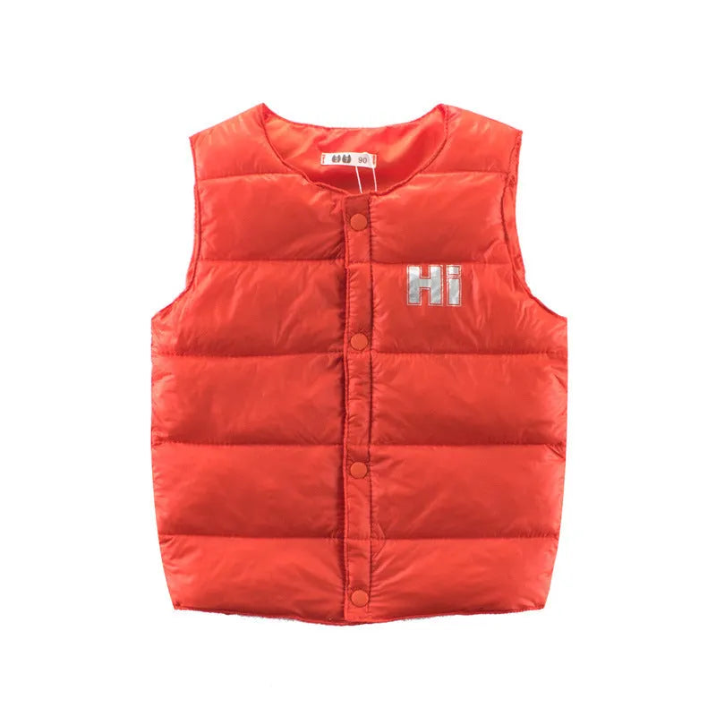 Down cotton vest - Enfance-Heureuse