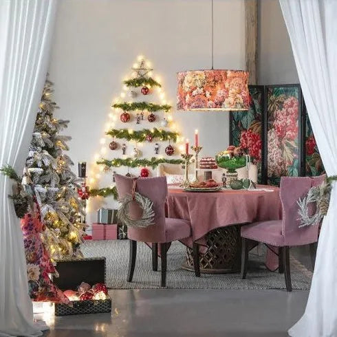 D3.9 Christmas Ball Ornaments, Glass Decorative Hanging Ball Christmas Tree Ornaments For Holiday Party Decorations, Set Of 6 - Enfance-Heureuse