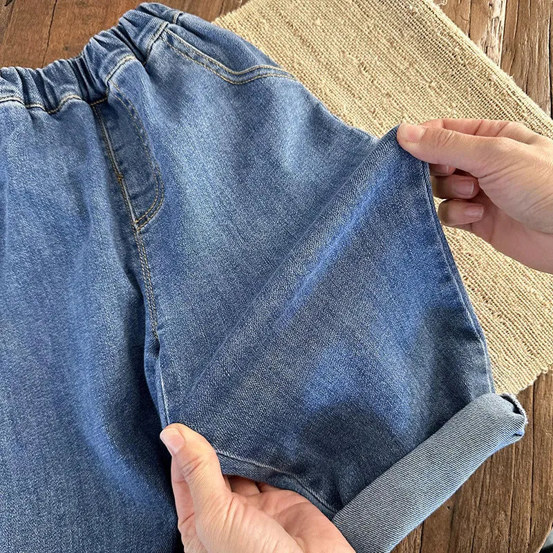 Jeans For Children In Spring Wear - Enfance-Heureuse