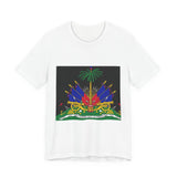 Haiti Coat of Arms T-Shirt — Haitian Flag & Emblem Graphic Tee