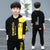 Children's Boys Spring And Autumn Clothes Foreign Style Sports Two-Piece Suit - Enfance-Heureuse